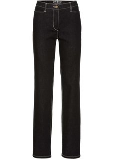 Формирующие джинсы-стретч STRAIGHT, высокий рост (L) (черный) Bonprix