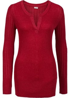 Пуловер (темно-красный) Bonprix