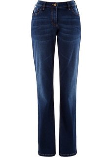 Расклешенные стрейчевые джинсы (темный деним) Bonprix