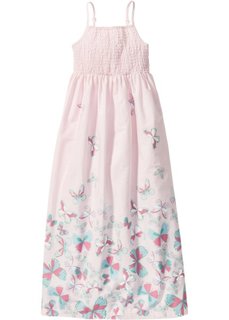 Макси-платье на бретеля-спагетти (нежно-розовый) Bonprix