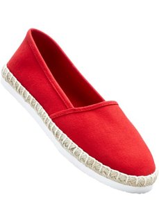 Эспадрильи (красный) Bonprix