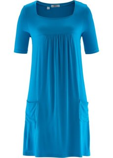 Трикотажное платье с рукавом 1/2 (капри-синий) Bonprix