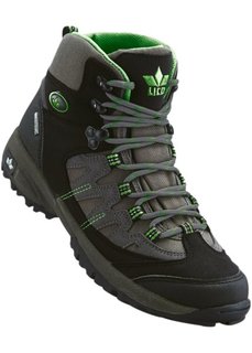 Горные ботинки от Lico с климатической функцией Comfortex (черный/серый/зеленый) Bonprix