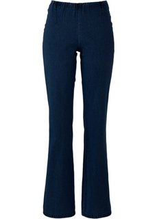Джинсы стретч Bootcut, cредний рост (N) (темный деним) Bonprix