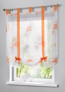Римская штора Дуня, петли (абрикосовый) Bonprix
