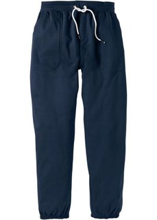 Трикотажные брюки Slim Fit (темно-синий) Bonprix