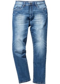 Джинсы-стретч Slim Fit Straight, cредний рост (N) (синий) Bonprix