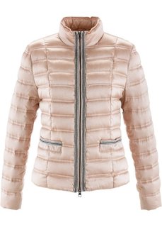 Легкая куртка-пуховик с аппликацией (розовый) Bonprix