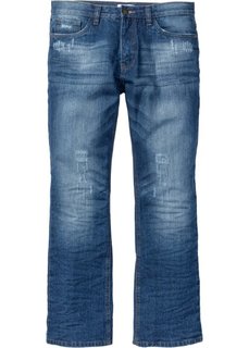Джинсы Bootcut, cредний рост (N) (синий) Bonprix