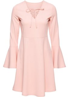 Платье на шнуровке (винтажно-розовый) Bonprix