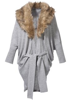 Кардиган (серый меланж) Bonprix