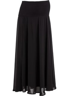 Для будущих мам: длинная юбка (черный) Bonprix