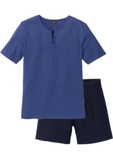 Пижама с шортами (синий) Bonprix