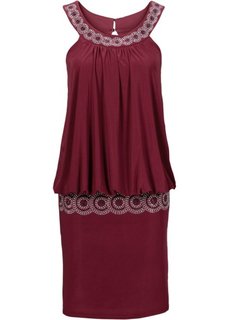 Коктейльное платье (кленово-красный) Bonprix