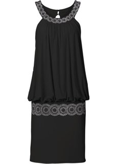 Коктейльное платье (черный) Bonprix