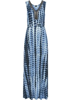 Макси-платье (синий батик) Bonprix