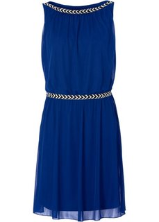 Трикотажное платье (синий) Bonprix