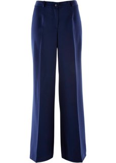 Широкие брюки стретч (темно-синий) Bonprix