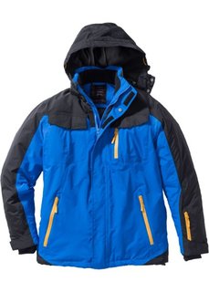 Функциональная зимняя куртка (лазурный/черный) Bonprix