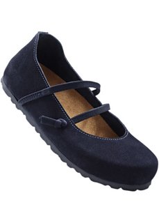 Удобные замшевые туфли (темно-синий) Bonprix