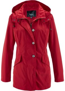Легкая куртка с капюшоном (темно-красный) Bonprix