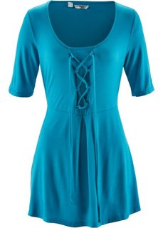 Трикотажная туника с рукавом 1/2 (темно-бирюзовый) Bonprix
