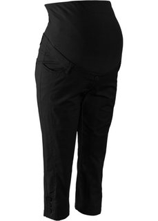 Для будущих мам: брюки-капри (черный) Bonprix