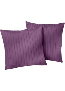 Накидка-чехол на мягкую мебель Полосы (фиолетовый) Bonprix