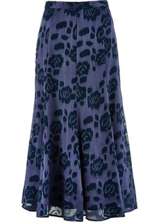 Длинная юбка (темно-синий) Bonprix