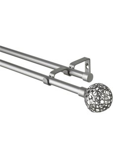 Карниз Мия, 2 полосы (серебристый) Bonprix