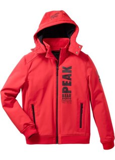 Куртка-софтшелл Regular Fit (красный) Bonprix