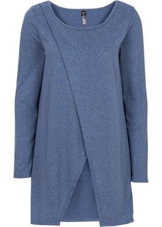 Длинный свитшот (индиго) Bonprix