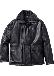 Куртка со съемным воротником (черный) Bonprix