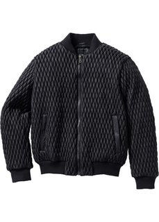 Стеганая куртка Regular Fit (черный) Bonprix