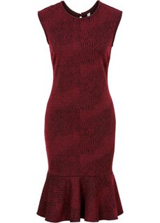 Платье (красный/черный) Bonprix
