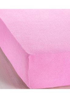 Эластичная простыня-чехол Махра (розовый) Bonprix