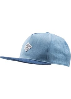Джинсовая кепка для мальчиков (синий/синий деним) Bonprix