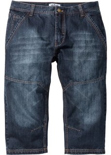 Джинсовые шорты Regular Fit длиной 3/4, cредний рост (N) (темно-синий) Bonprix