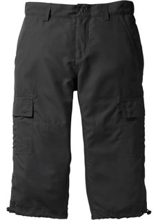 Брюки карго Loose Fit (черный) Bonprix