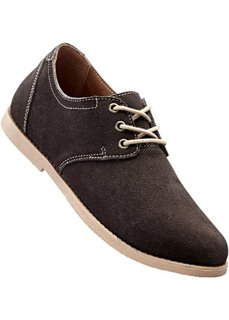 Замшевые туфли (темно-коричневый) Bonprix