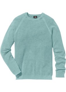 Пуловер Regular Fit (бирюзовый) Bonprix