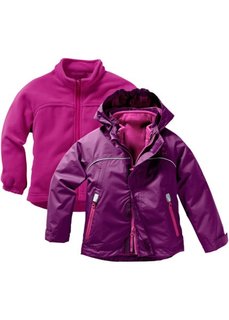 Куртка, разм. 128-170 (фиолетово-лиловый/нежная фуксия) Bonprix