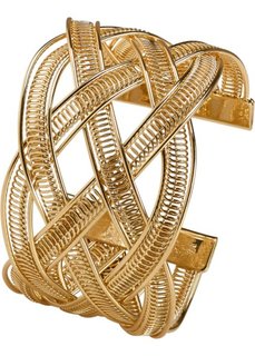 Плетеный браслет (золотистый) Bonprix