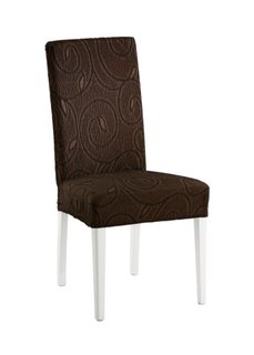 Чехол для стула Милан (коричневый) Bonprix