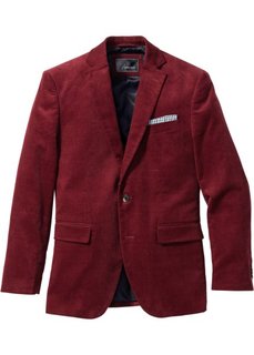 Вельветовый пиджак, низкий + высокий рост (U + S) (бордовый) Bonprix