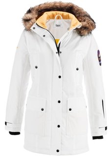 Функциональная куртка с капюшоном (цвет белой шерсти) Bonprix