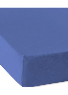 Трикотажная натяжная простыня для матраса высотой 40 см (синий) Bonprix