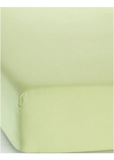 Простыня-чехол Линон (зеленый) Bonprix