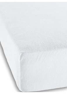Махровая простыня-чехол для детской кровати (белый) Bonprix