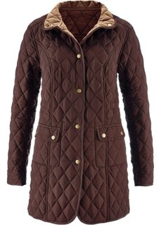 Стеганая куртка (коричневый/бежевый) Bonprix